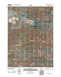 Whistle Creek SW Nebraska Historical topographic map, 1:24000 scale, 7.5 X 7.5 Minute, Year 2011