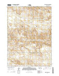 Whistle Creek SW Nebraska Current topographic map, 1:24000 scale, 7.5 X 7.5 Minute, Year 2014