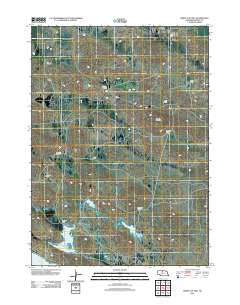 White Cap Hill Nebraska Historical topographic map, 1:24000 scale, 7.5 X 7.5 Minute, Year 2011