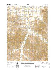 Whiteclay Nebraska Current topographic map, 1:24000 scale, 7.5 X 7.5 Minute, Year 2014