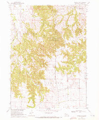 Whiteclay SW Nebraska Historical topographic map, 1:24000 scale, 7.5 X 7.5 Minute, Year 1969