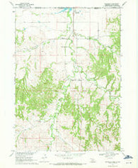 Whiteclay Nebraska Historical topographic map, 1:24000 scale, 7.5 X 7.5 Minute, Year 1969