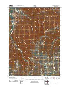 Whiteclay SW Nebraska Historical topographic map, 1:24000 scale, 7.5 X 7.5 Minute, Year 2011