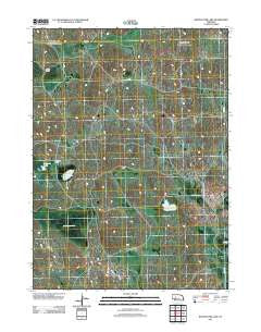 Whitewater Lake Nebraska Historical topographic map, 1:24000 scale, 7.5 X 7.5 Minute, Year 2011