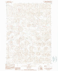 Wild Mare Lake NW Nebraska Historical topographic map, 1:24000 scale, 7.5 X 7.5 Minute, Year 1990