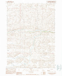 Wild Mare Lake SW Nebraska Historical topographic map, 1:24000 scale, 7.5 X 7.5 Minute, Year 1990