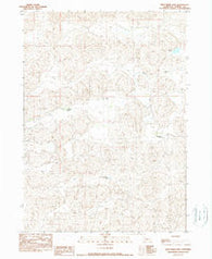 Wild Mare Lake Nebraska Historical topographic map, 1:24000 scale, 7.5 X 7.5 Minute, Year 1990