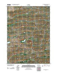 Wild Horse Hill Nebraska Historical topographic map, 1:24000 scale, 7.5 X 7.5 Minute, Year 2011