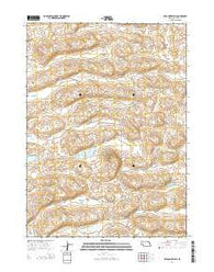 Wild Horse Hill Nebraska Current topographic map, 1:24000 scale, 7.5 X 7.5 Minute, Year 2014