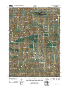 Wild Mare Lake Nebraska Historical topographic map, 1:24000 scale, 7.5 X 7.5 Minute, Year 2011
