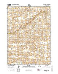 Wild Mare Lake SE Nebraska Current topographic map, 1:24000 scale, 7.5 X 7.5 Minute, Year 2014