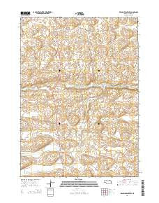 Wild Mare Lake SW Nebraska Current topographic map, 1:24000 scale, 7.5 X 7.5 Minute, Year 2014