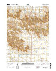 Wildcat Mountain Nebraska Current topographic map, 1:24000 scale, 7.5 X 7.5 Minute, Year 2014