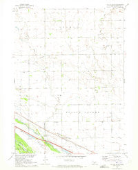 Willow Island Nebraska Historical topographic map, 1:24000 scale, 7.5 X 7.5 Minute, Year 1970