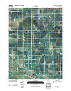 Willow Island Nebraska Historical topographic map, 1:24000 scale, 7.5 X 7.5 Minute, Year 2011