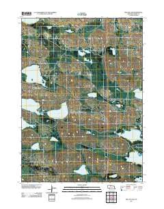 Willow Lake Nebraska Historical topographic map, 1:24000 scale, 7.5 X 7.5 Minute, Year 2011