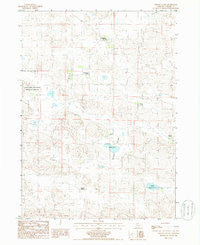Wilson Valley Nebraska Historical topographic map, 1:24000 scale, 7.5 X 7.5 Minute, Year 1985