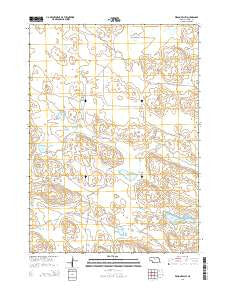 Wilson Valley Nebraska Current topographic map, 1:24000 scale, 7.5 X 7.5 Minute, Year 2014