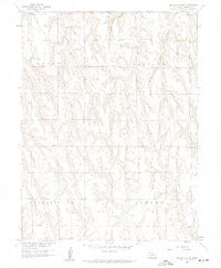 Wilsonville NE Nebraska Historical topographic map, 1:24000 scale, 7.5 X 7.5 Minute, Year 1958