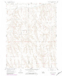 Wilsonville NW Nebraska Historical topographic map, 1:24000 scale, 7.5 X 7.5 Minute, Year 1958
