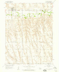 Wilsonville Nebraska Historical topographic map, 1:24000 scale, 7.5 X 7.5 Minute, Year 1957