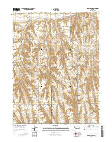 Wilsonville NW Nebraska Current topographic map, 1:24000 scale, 7.5 X 7.5 Minute, Year 2014