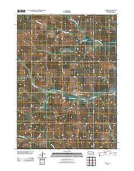 Winside Nebraska Historical topographic map, 1:24000 scale, 7.5 X 7.5 Minute, Year 2011