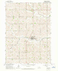 Winside Nebraska Historical topographic map, 1:24000 scale, 7.5 X 7.5 Minute, Year 1963