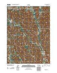 Wolbach Nebraska Historical topographic map, 1:24000 scale, 7.5 X 7.5 Minute, Year 2011