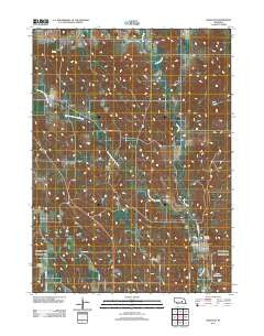Wolbach Nebraska Historical topographic map, 1:24000 scale, 7.5 X 7.5 Minute, Year 2011