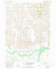 Wolbach SW Nebraska Historical topographic map, 1:24000 scale, 7.5 X 7.5 Minute, Year 1955