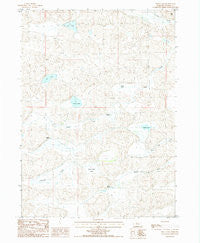 Wolf Lake Nebraska Historical topographic map, 1:24000 scale, 7.5 X 7.5 Minute, Year 1987