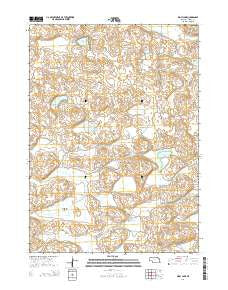 Wolf Lake Nebraska Current topographic map, 1:24000 scale, 7.5 X 7.5 Minute, Year 2014
