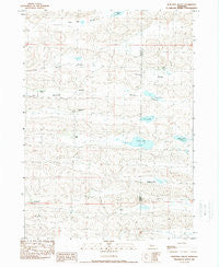 Wolford Valley Nebraska Historical topographic map, 1:24000 scale, 7.5 X 7.5 Minute, Year 1989
