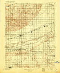 Wood River Nebraska Historical topographic map, 1:125000 scale, 30 X 30 Minute, Year 1896