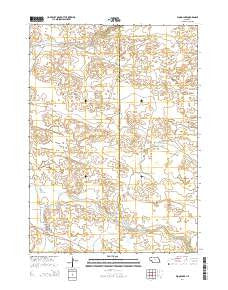 Wood Lake Nebraska Current topographic map, 1:24000 scale, 7.5 X 7.5 Minute, Year 2014