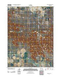 Wright Gap Nebraska Historical topographic map, 1:24000 scale, 7.5 X 7.5 Minute, Year 2011