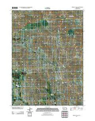 Wright Valley Nebraska Historical topographic map, 1:24000 scale, 7.5 X 7.5 Minute, Year 2011