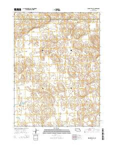 Wright Valley Nebraska Current topographic map, 1:24000 scale, 7.5 X 7.5 Minute, Year 2014