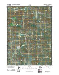Wright Valley NE Nebraska Historical topographic map, 1:24000 scale, 7.5 X 7.5 Minute, Year 2011