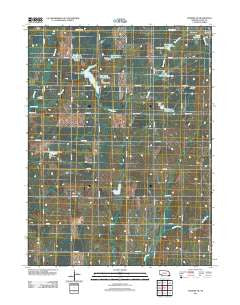 Wymore NE Nebraska Historical topographic map, 1:24000 scale, 7.5 X 7.5 Minute, Year 2011