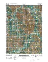 Wynot Nebraska Historical topographic map, 1:24000 scale, 7.5 X 7.5 Minute, Year 2011