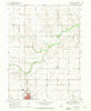York North Nebraska Historical topographic map, 1:24000 scale, 7.5 X 7.5 Minute, Year 1969