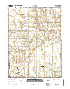 York North Nebraska Current topographic map, 1:24000 scale, 7.5 X 7.5 Minute, Year 2014