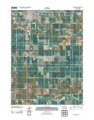 York South Nebraska Historical topographic map, 1:24000 scale, 7.5 X 7.5 Minute, Year 2011