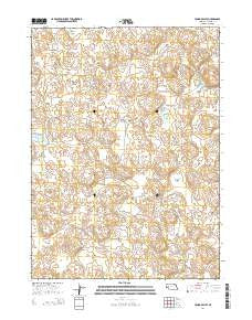 Young Valley Nebraska Current topographic map, 1:24000 scale, 7.5 X 7.5 Minute, Year 2014