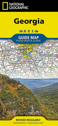 Buy map Georgia GuideMap
