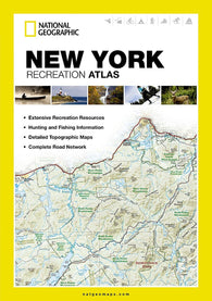 Buy map New York : recreation atlas