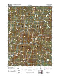 Alstead New Hampshire Historical topographic map, 1:24000 scale, 7.5 X 7.5 Minute, Year 2012