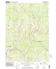 Alstead New Hampshire Historical topographic map, 1:24000 scale, 7.5 X 7.5 Minute, Year 1998